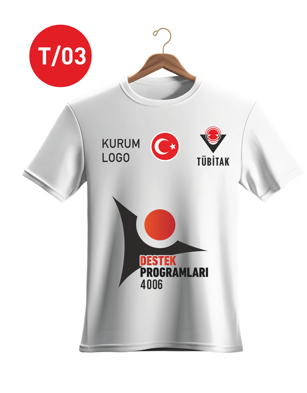 TÜBİTAK 4006 TİŞÖRT T03