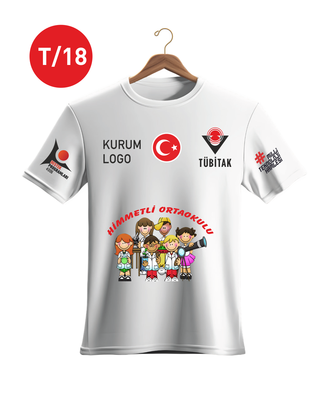 TÜBİTAK 4006 TİŞÖRT T18