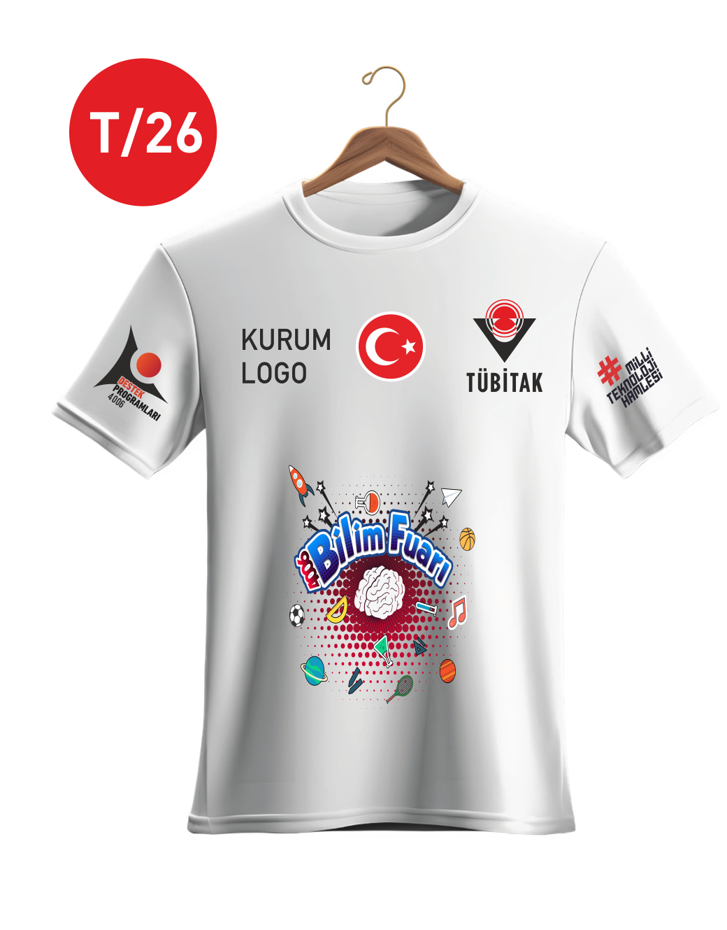 TÜBİTAK 4006 TİŞÖRT T26