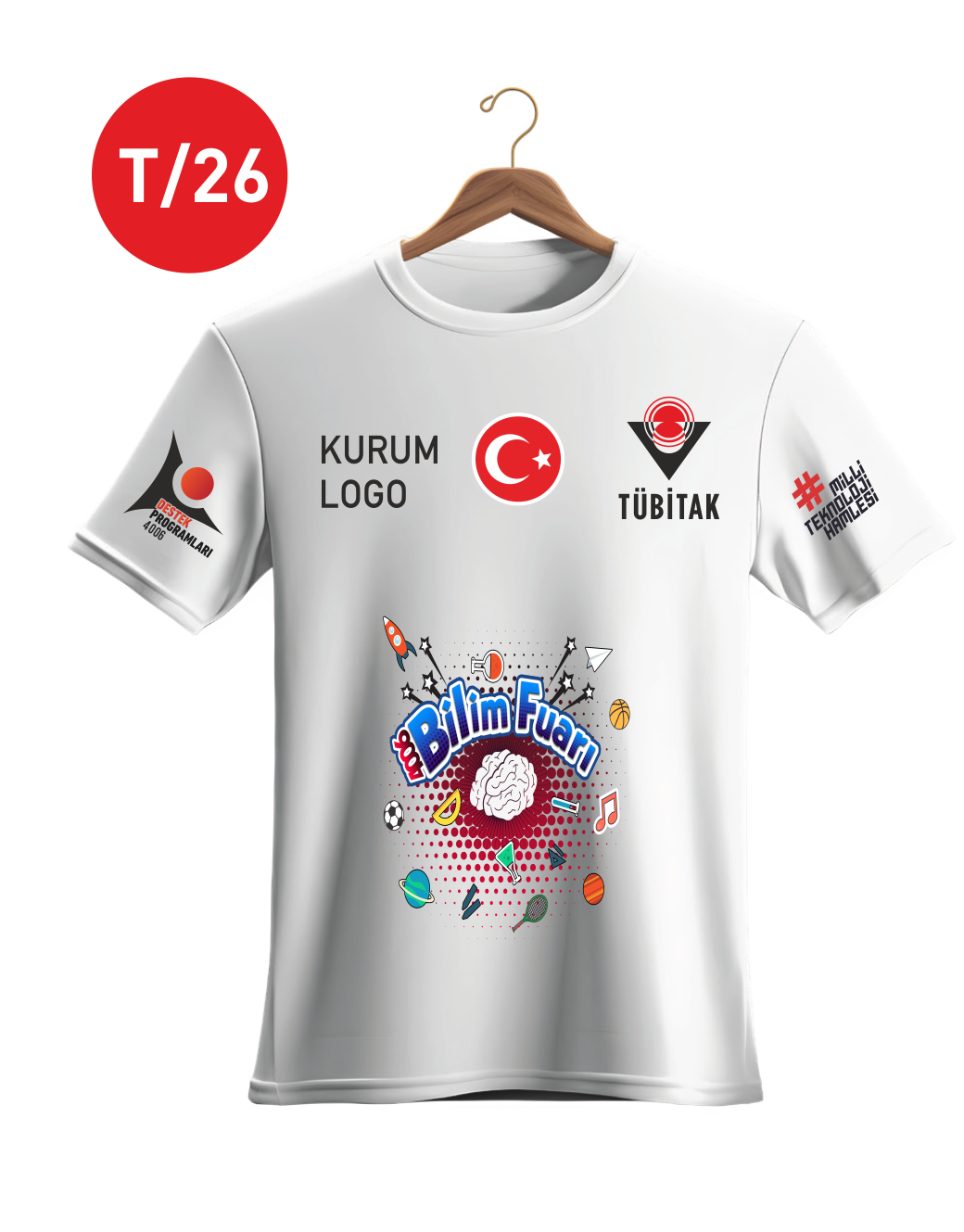 TÜBİTAK 4006 TİŞÖRT T26