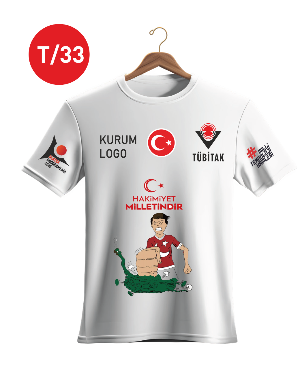 TÜBİTAK 4006 TİŞÖRT T33