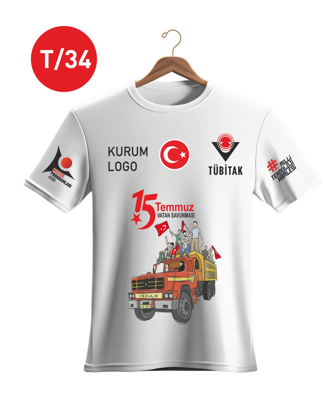 TÜBİTAK 4006 TİŞÖRT T34