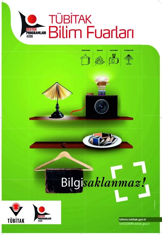 TÜBİTAK 4006 KUŞE AFİŞ K15