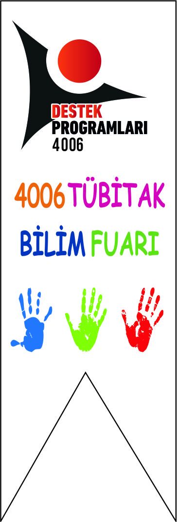 TÜBİTAK 4006 KIRLANGIÇ BAYRAK 150X50 KB08