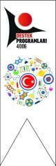 TÜBİTAK 4006 KIRLANGIÇ BAYRAK 150X50 KB11
