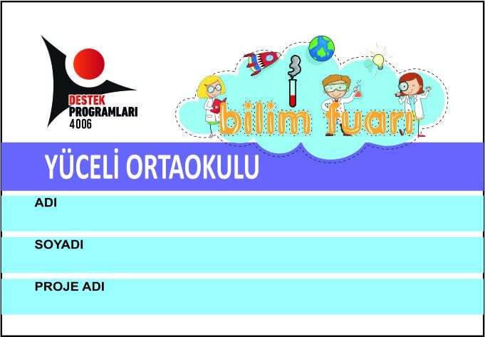 TÜBİTAK 4006 YAKA KARTI YK07