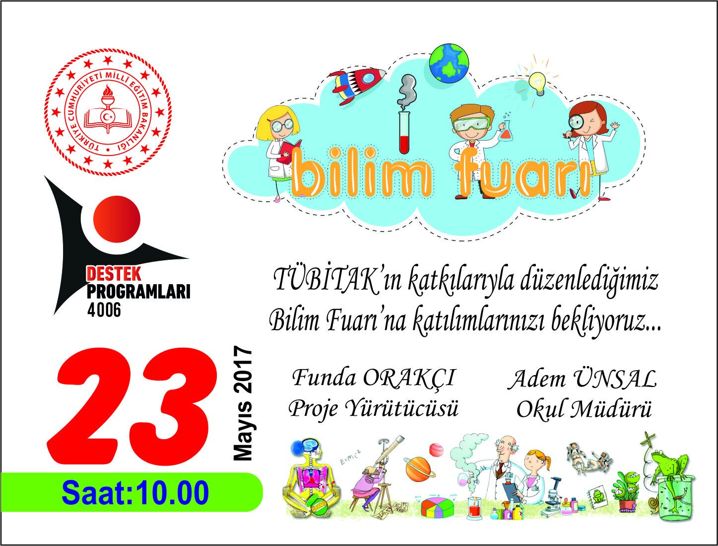 TÜBİTAK 4006 DAVETİYE D04