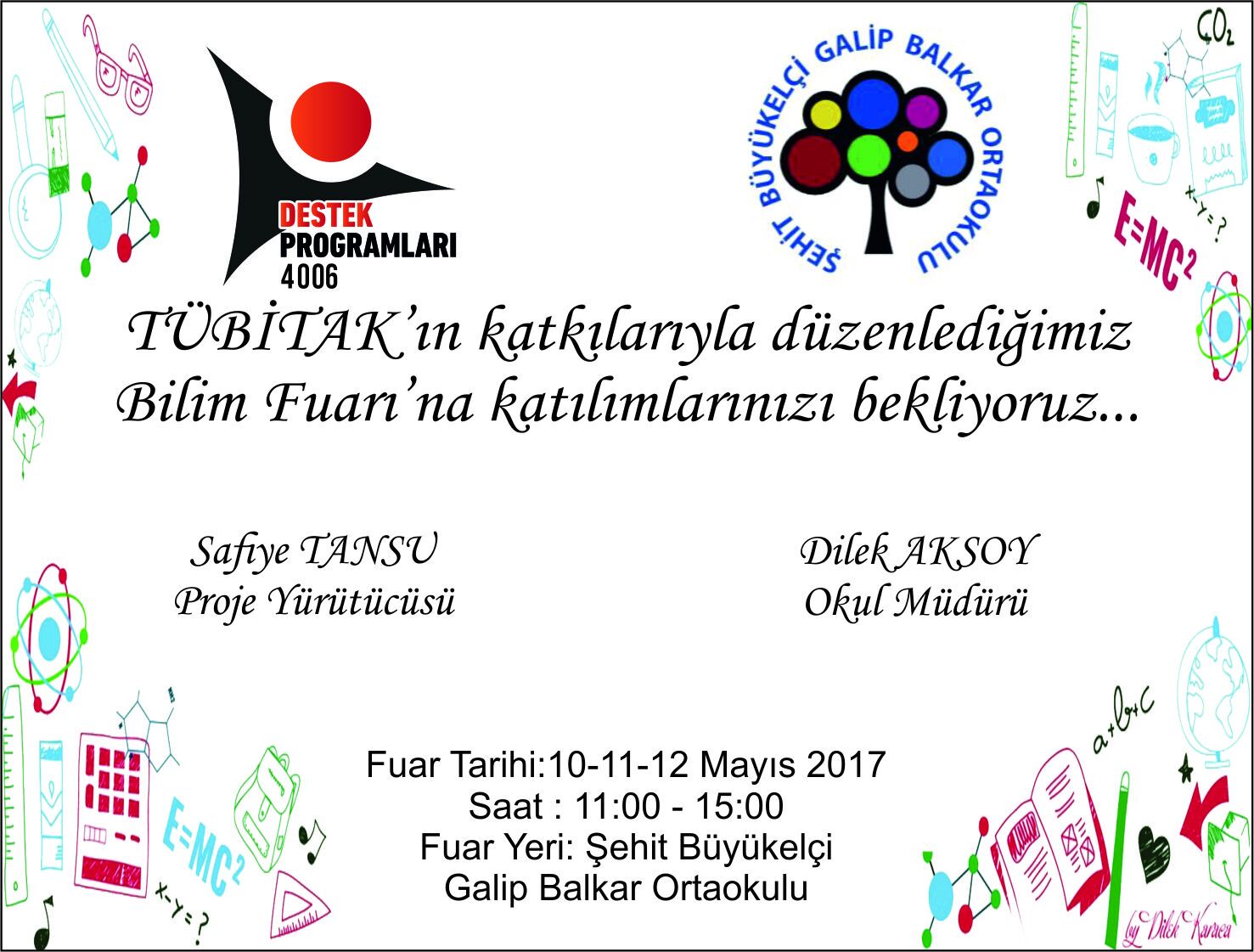 TÜBİTAK 4006 DAVETİYE D05