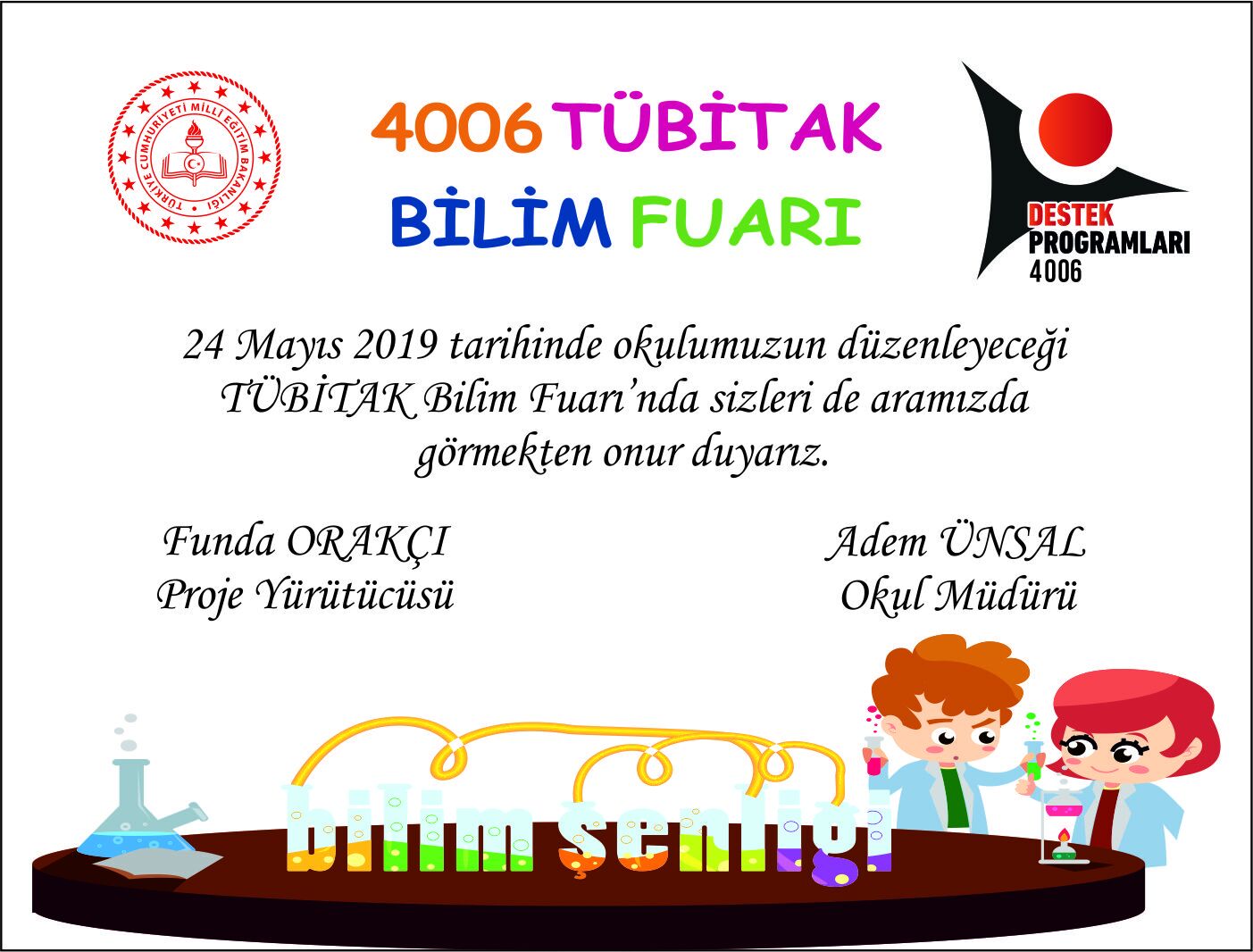 TÜBİTAK 4006 DAVETİYE D06