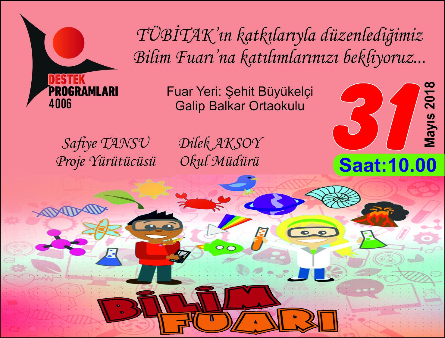 TÜBİTAK 4006 DAVETİYE D07