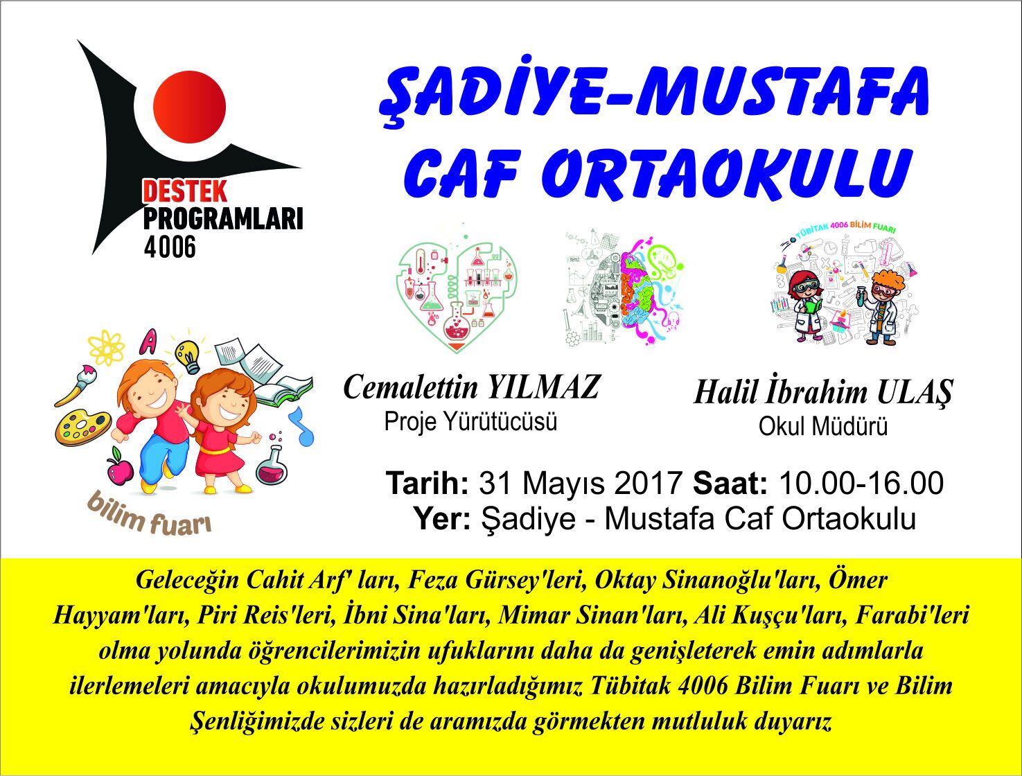 TÜBİTAK 4006 DAVETİYE D08