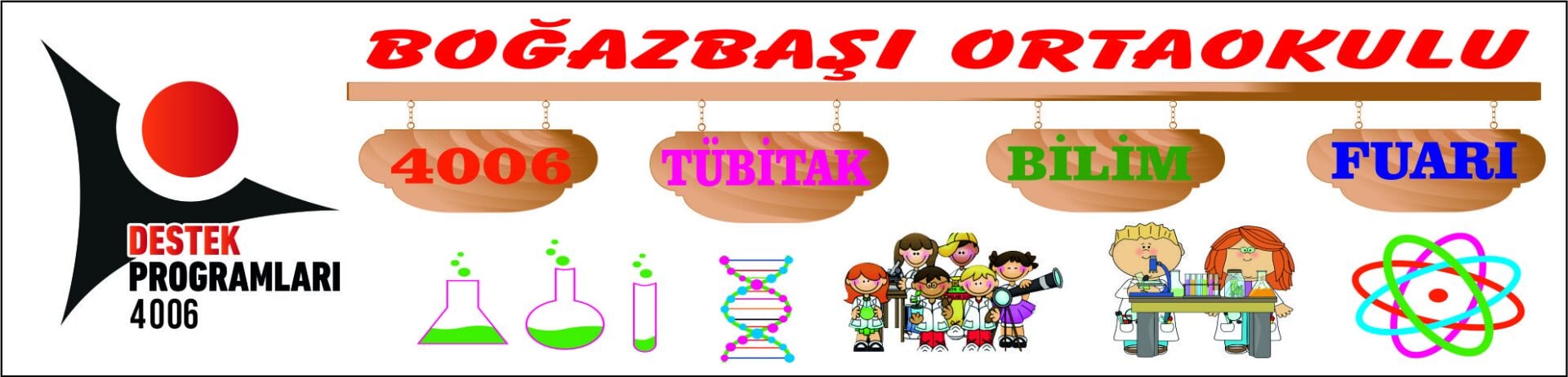 Tübitak 4006 Kitap Ayracı AYR08